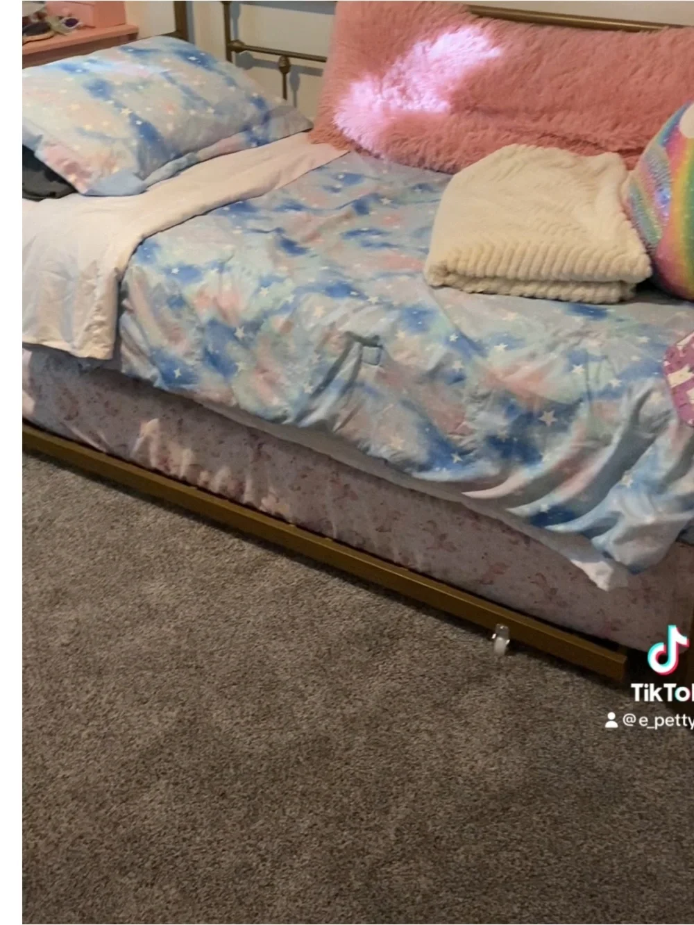 2 Complete Twin Girls Bedding Sets | Princess & Galaxy | Sheets Included